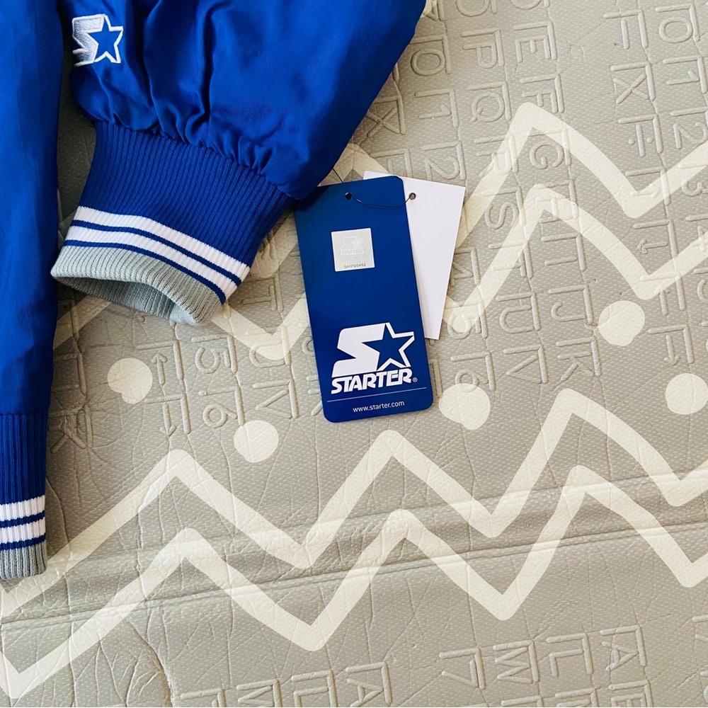 Vintage Retro LA Dodgers starter bomber varsity baseball football jacket coat - Picture 3 of 8